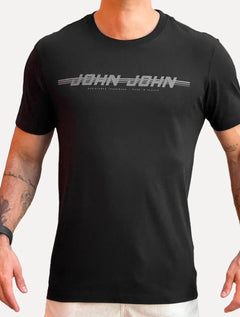 Camiseta John John Masculina Regular Fit Route Preta