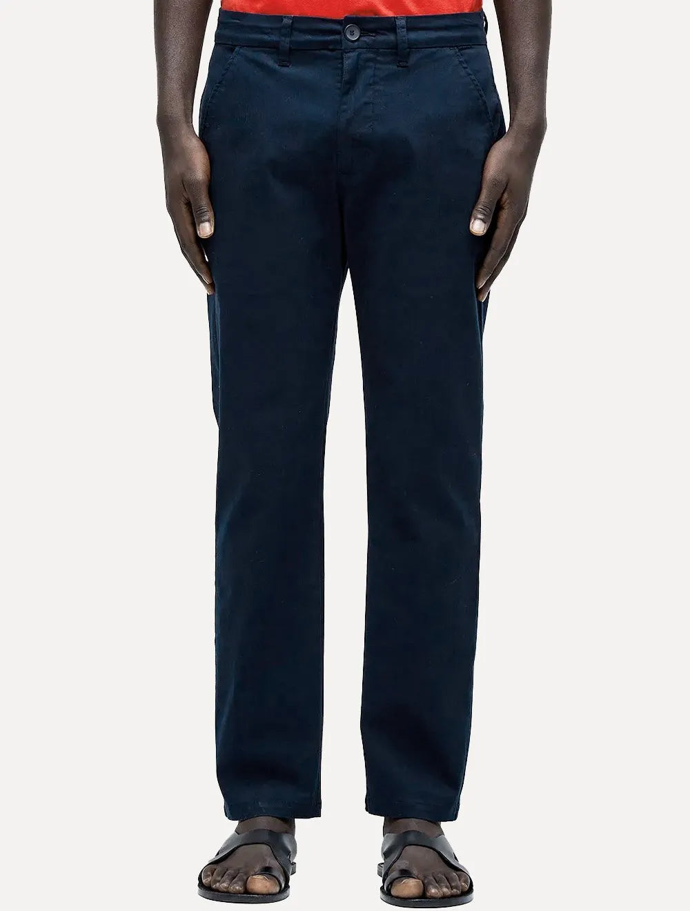 Calça Osklen Masculina Alfaiataria Comfort Paper Azul Marinho