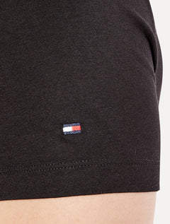 Camiseta Tommy Hilfiger Masculina Columbus Roundle Logo Preta