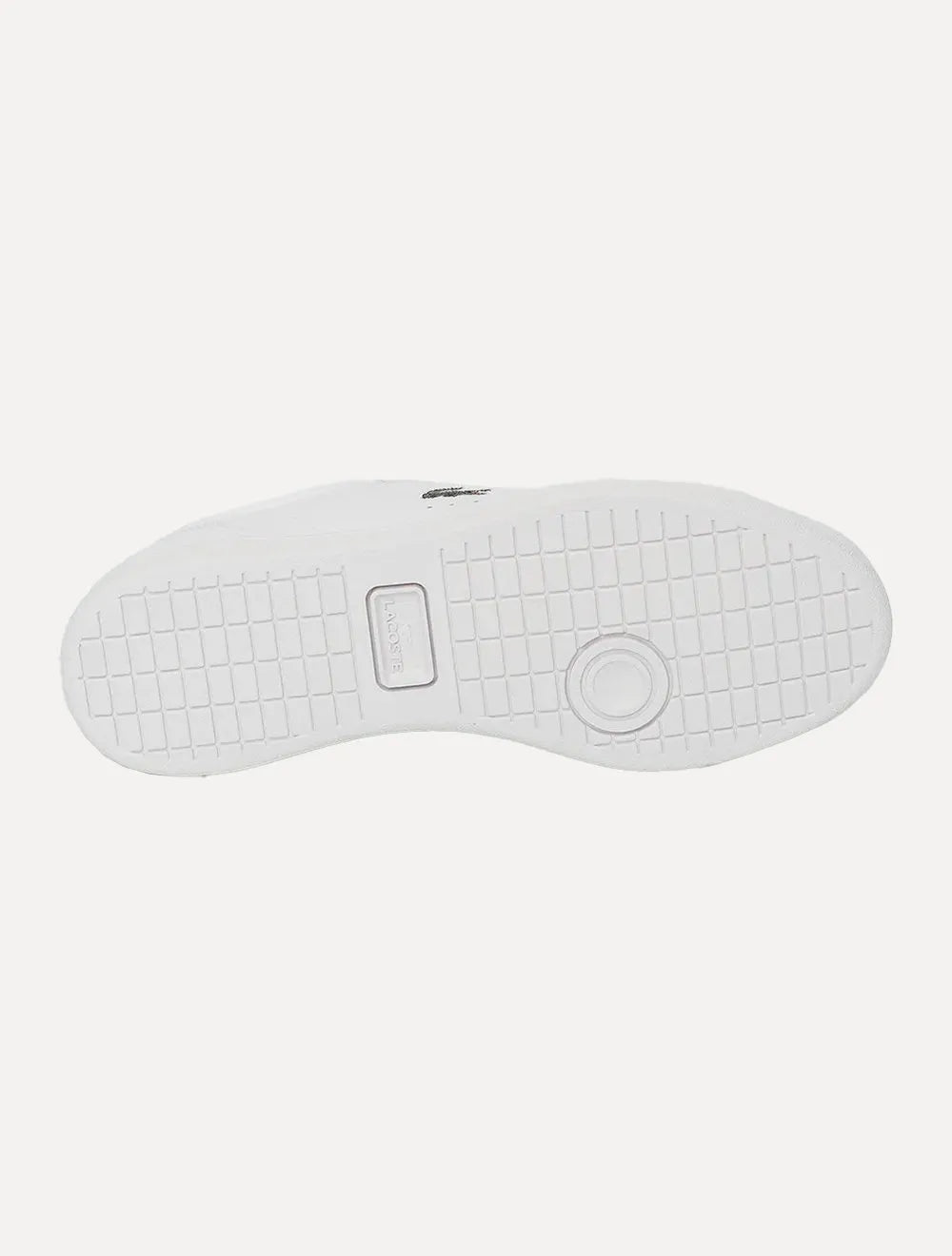 Tênis Lacoste Masculino Couro Carnaby Pro Leather Wht/Navy Branco