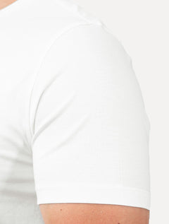Camiseta Aramis Masculina Basic Silk Blend Modal Branca