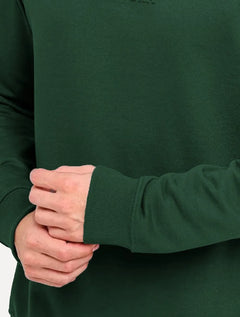 Moletom John John Masculino Embossed Logo Verde Escuro