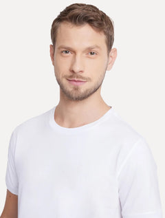 Camiseta Aramis Masculina Jersey Algodão Pima Surton Branca