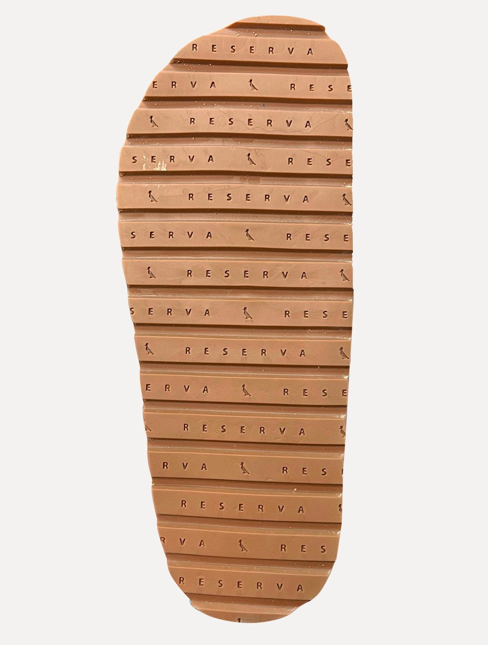 Chinelo Reserva Masculino Duas Fivelas Francisco Nobuck Marrom Claro