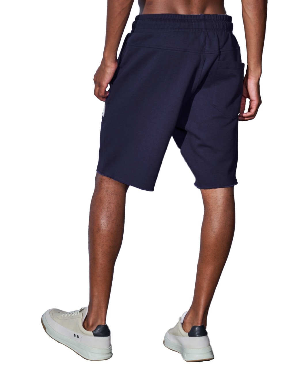 Bermuda Colcci Moletom Masculina Devices Basic Azul Marinho