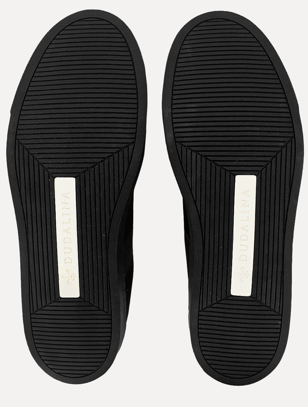 Tênis Dudalina Masculino SL Suede Napa Flex Preto