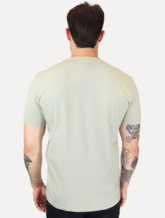 Camiseta King & Joe Masculina Good Day Logo Peito Verde Claro