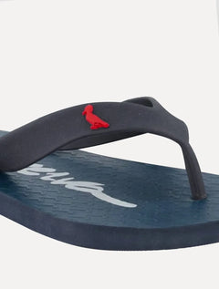 Chinelo Reserva Masculino Mar Script Azul Marinho