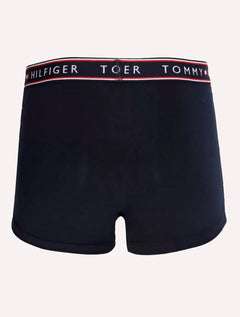 Cuecas Tommy Hilfiger Cotton Stretch Trunk Fancy Striped Marinho/ Listrada/ Bordô 3UN