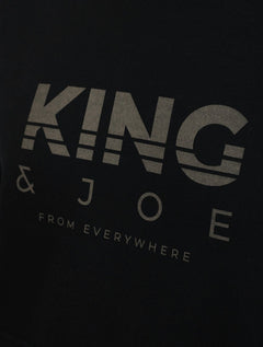 Blusão King & Joe Masculino Moletom Capuz From Everywhere Preto
