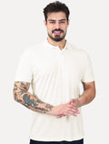 Polo King & Joe Masculina Travel Pack Tech Viscose Premium Off-White