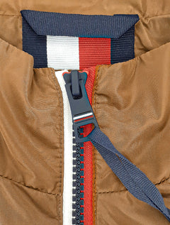 Jaqueta Tommy Hilfiger Masculina Windbreaker Flex Blouson Cáqui