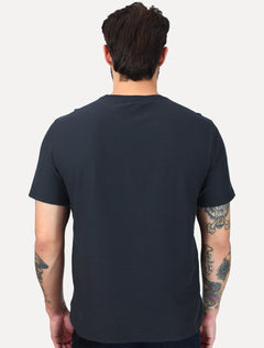 Camiseta Dudalina Manga Longa Cotton Flex Azul Marinho