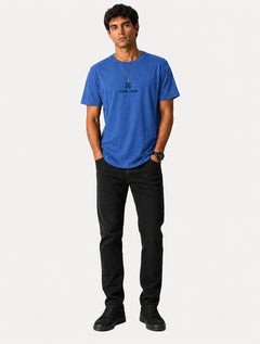 Camiseta John John Masculina Regular Fit Loft Azul Escuro