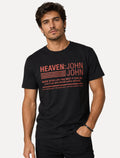Camiseta John John Masculina Regular Fit Live It Preto