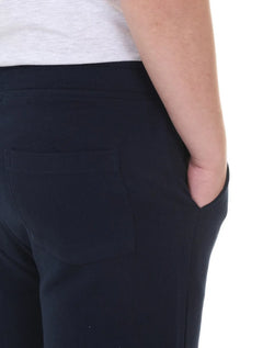 Bermuda VR Masculina Moletom Casual Basic Azul Marinho