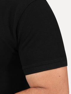 Polo Levis Housemark Standard Mono Logo Preta