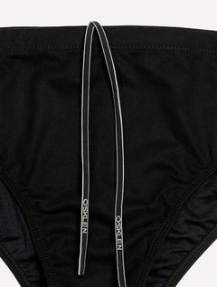 Sunga Osklen Masculina Lisa Piquet Light Logo Preta