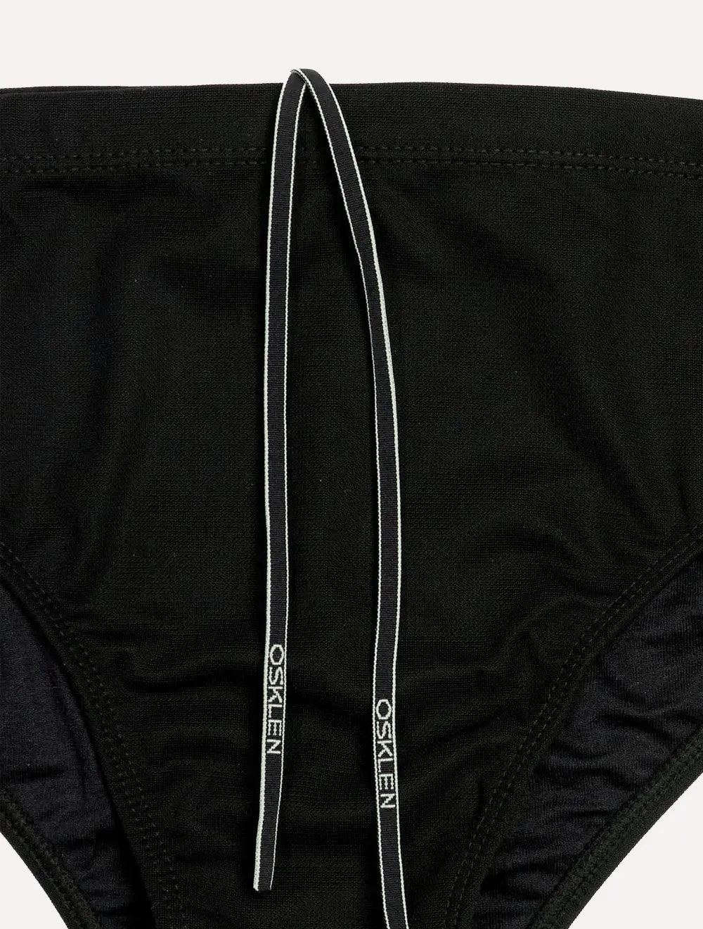 Sunga Osklen Masculina Lisa Piquet Light Logo Preta