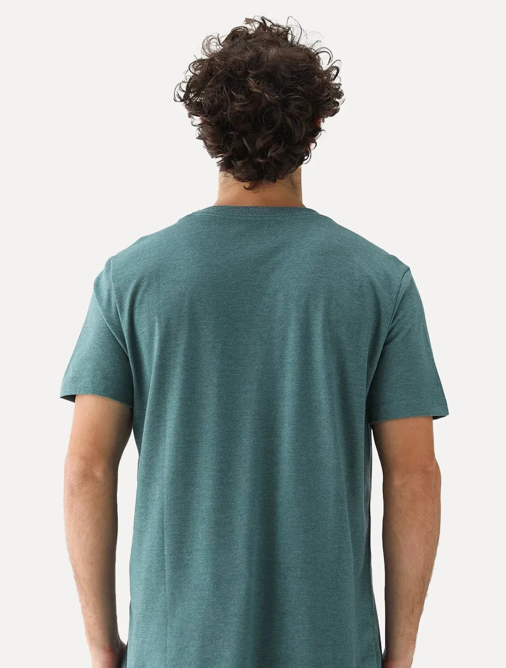 Camiseta Aramis Masculina Eco Lisa Verde Esmeralda Mescla