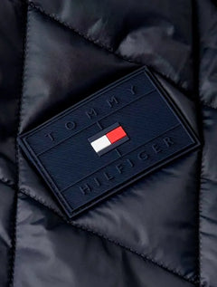 Jaqueta Tommy Hilfiger Packable Recycled Bomber Azul Marinho