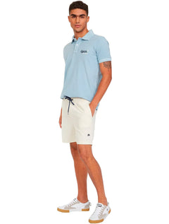 Short Aeropostale Masculino A87 Viscose Off-White Mescla