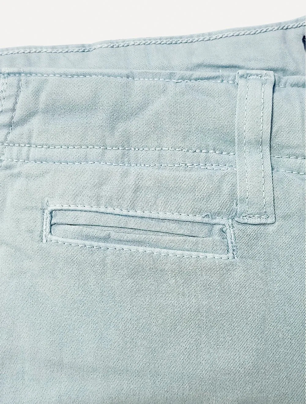 Bermuda Nautica Masculina Sarja Azul Claro