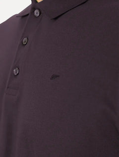 Polo Ellus Masculina Piquet Classic Easa Roxo