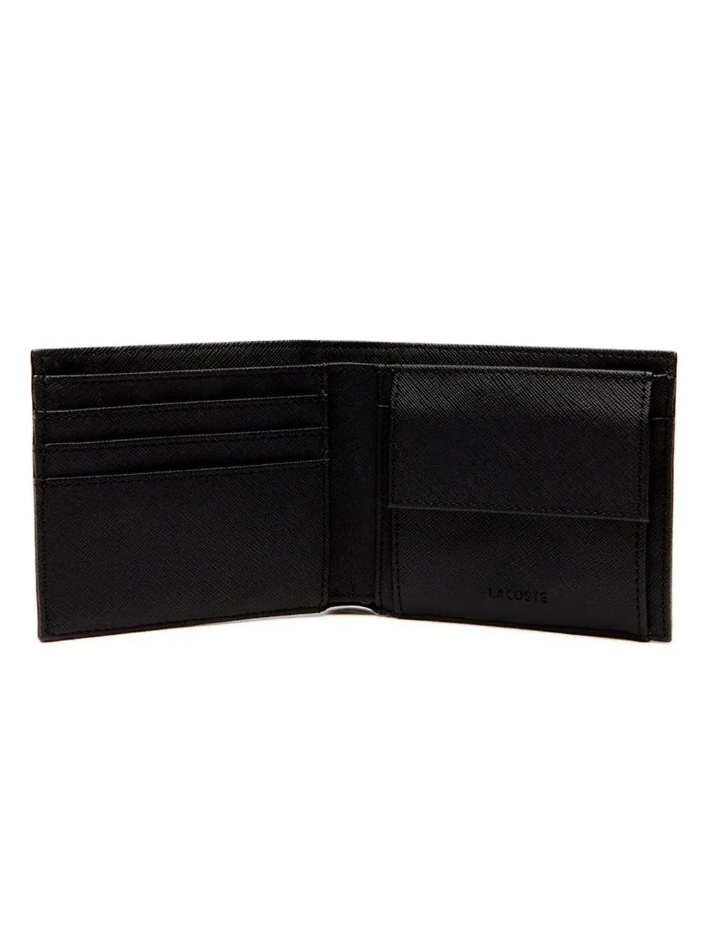 Carteira Lacoste Masculina Classic Petit Piquet Preta