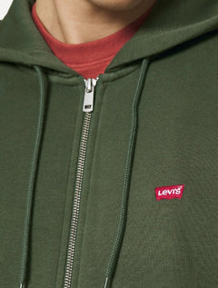 Moletom Levis Masculino Full Zip Hoodie Icon Verde