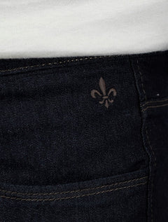 Calça Dudalina Jeans Masculina Concept Stretch Five Pockets Browm Icon Escura