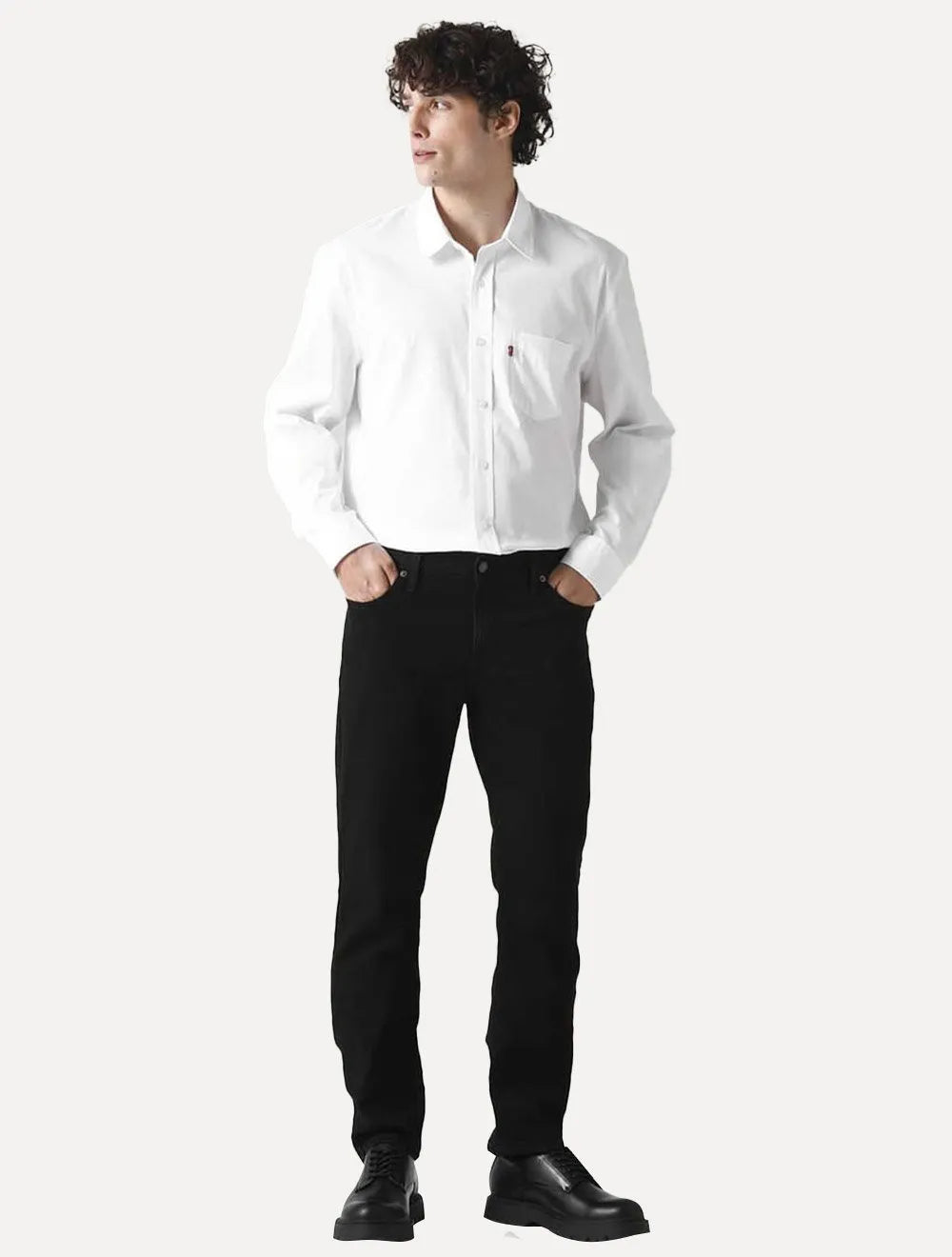 Calça Levis Jeans Masculina 511 Slim Stretch Preta