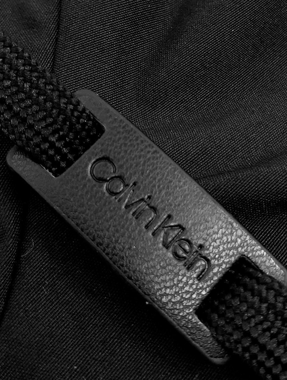 Jaqueta Calvin Klein Masculina Nylon Hoodie Windbreaker Preta
