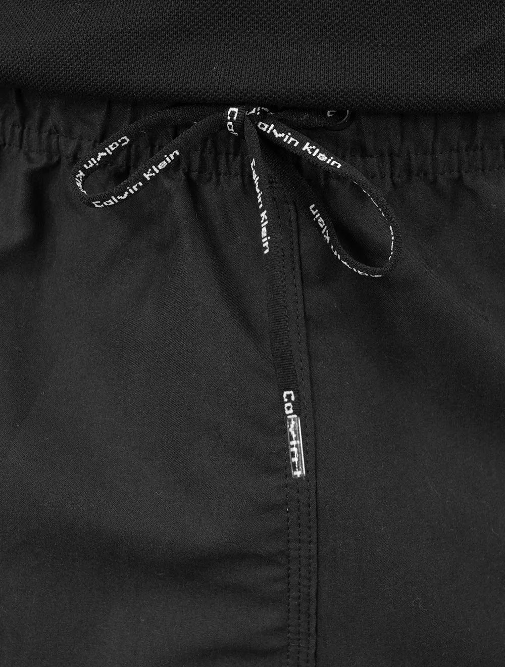 Short Calvin Klein Swimwear D'Água Grey Vertical Preto
