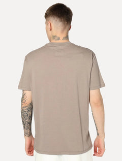 Camiseta Armani Exchange Masculina Embroidery AX Light Logo Caqui