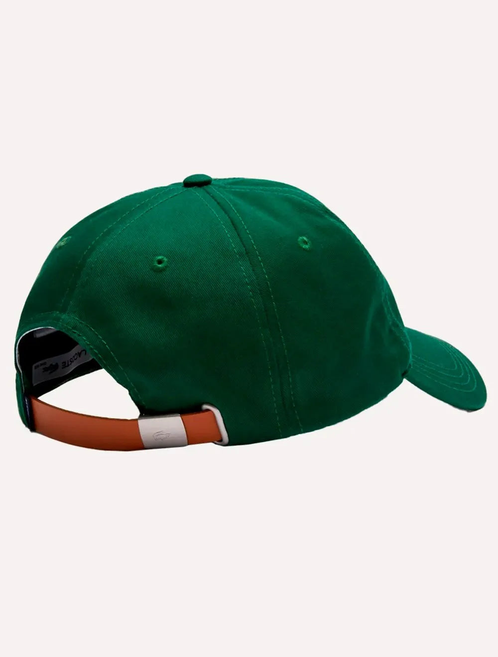 Boné Lacoste Gabardine Big Croco Verde