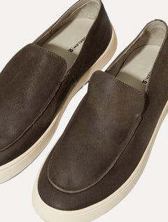 Tênis Osklen Masculino Camurça Moc Soho Soft Marrom Café