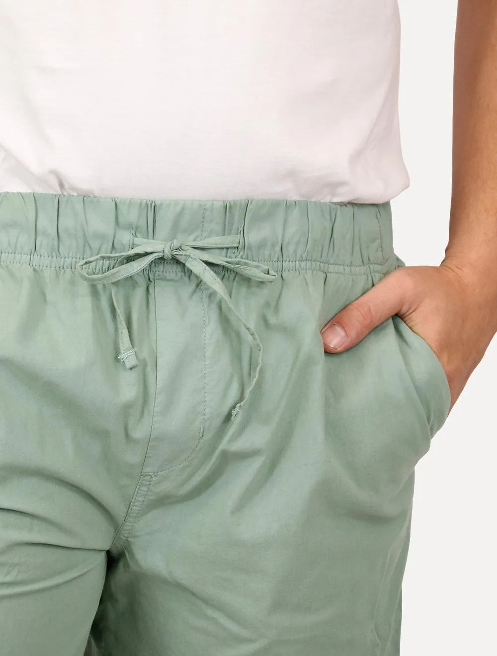 Bermuda Dudalina Masculina Sarja Cordão Algodão Verde Menta