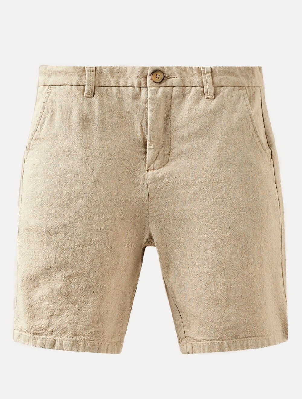 Bermuda Reserva Infantil Casual Linho Areia