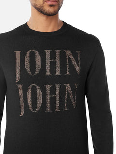 Suéter John John Tricot Masculino Regular JJ Preto