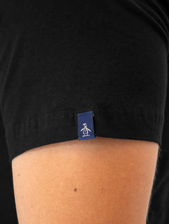 Camiseta Original Penguin Masculina Small Circle Logo Preta
