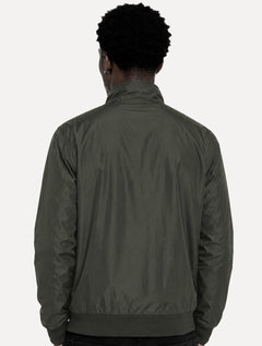 Jaqueta Ellus Masculina Nylon Padding College Bomber Chumbo