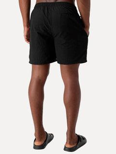 Short Aramis Masculino D'Água Elastico Logo Preto