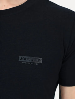 Camiseta John John Slim Fit Flame Preto