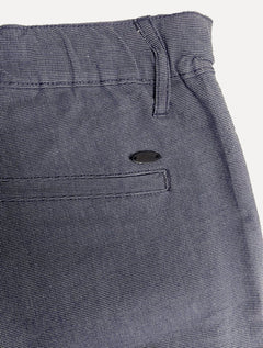 Bermuda Aramis Masculina Chino Cotton Sarja Azul Marinho Mescla