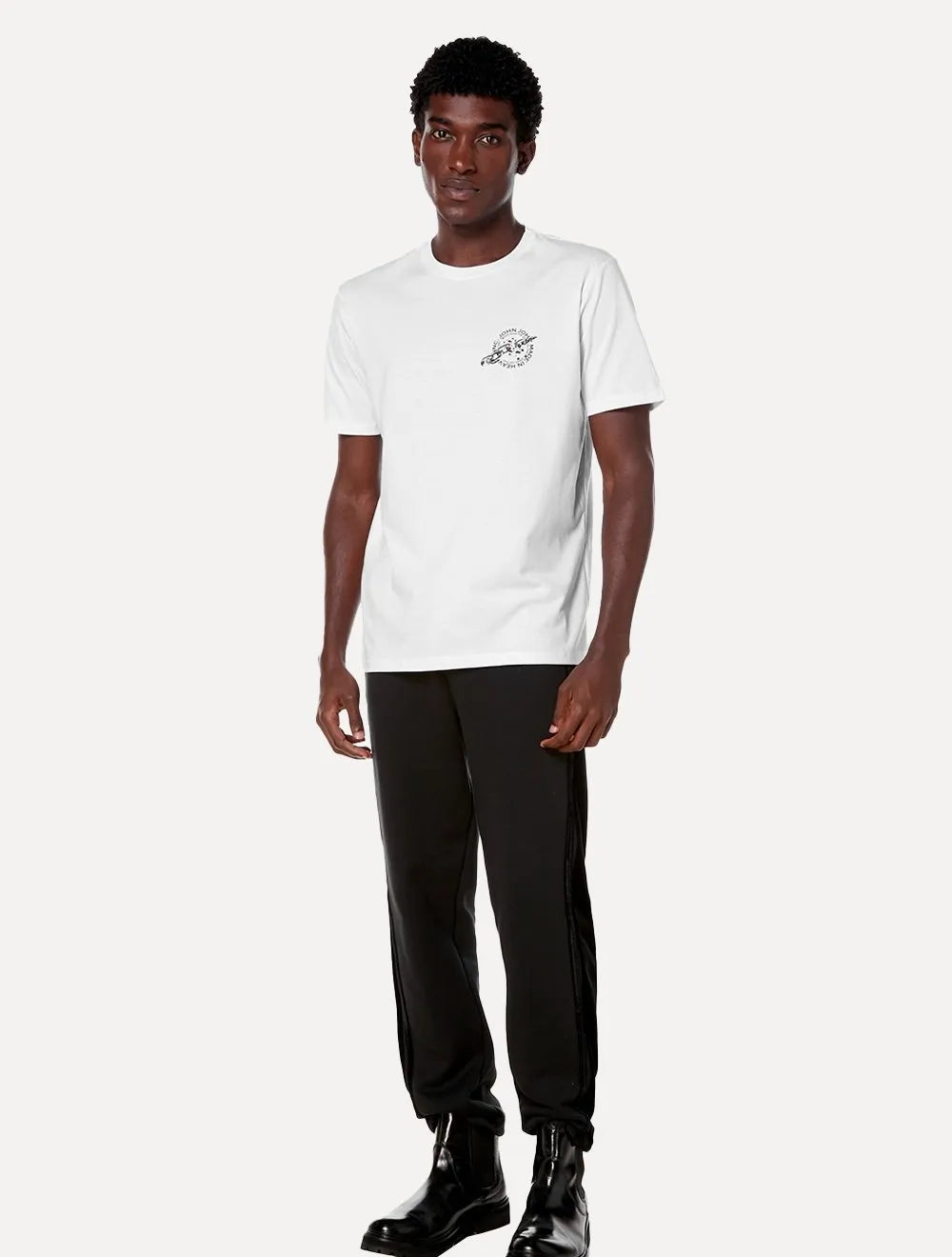 Calça John John Masculina Moletom Vip Suede Preta