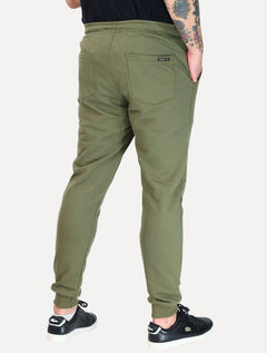 Calça King & Joe Masculina Moletom Comfort Verde Militar