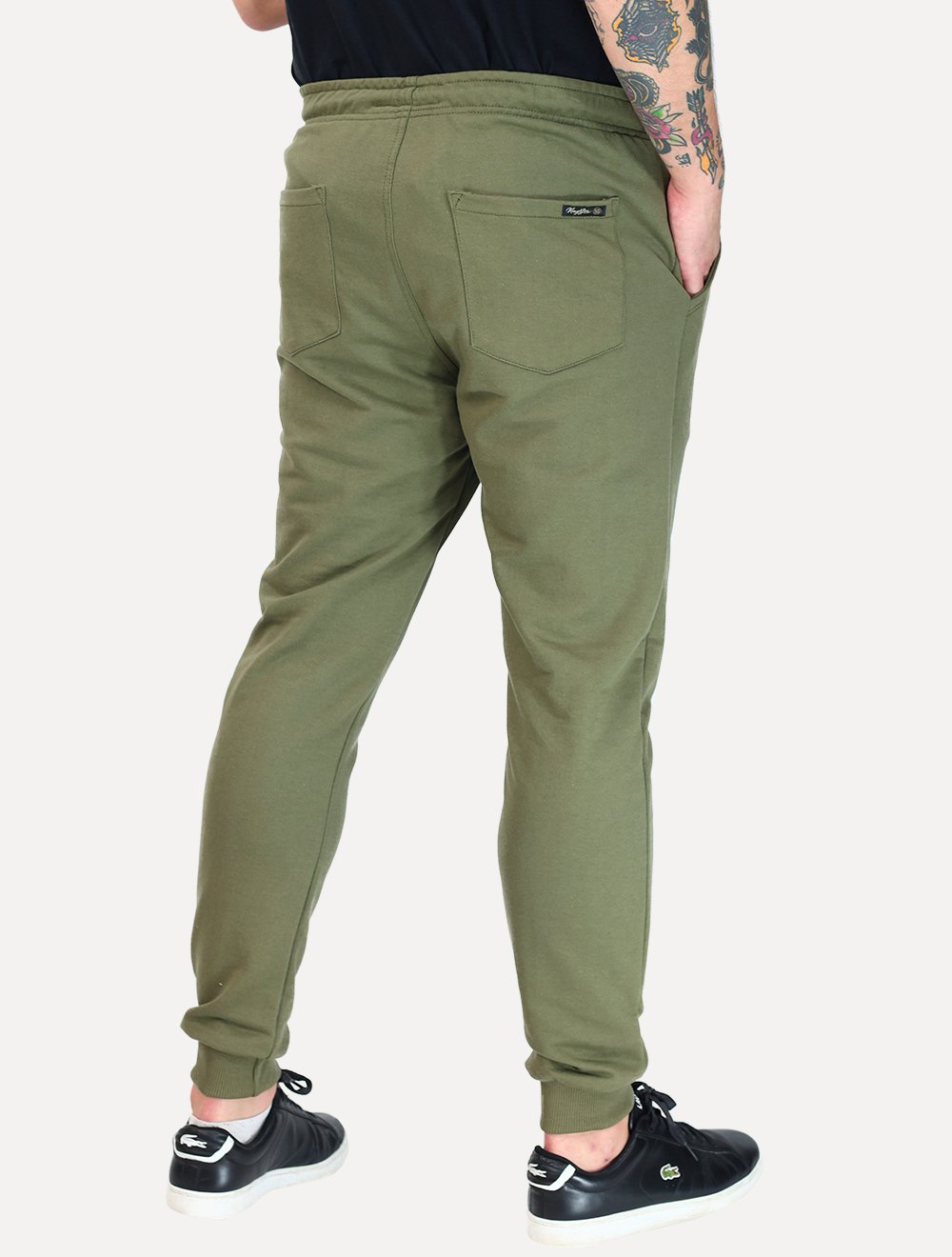 Calça King & Joe Masculina Moletom Comfort Verde Militar