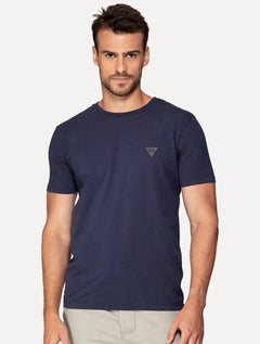 Camiseta Guess Masculina Icon Azul Marinho