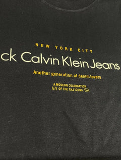 Camiseta Calvin Klein Jeans Masculina NYC Icons Azul Marinho